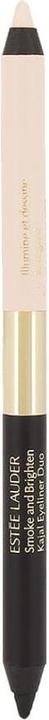 Estée Lauder Smoke & Brighten Eyeliner Duo No 04 (04 Noir, Cream)