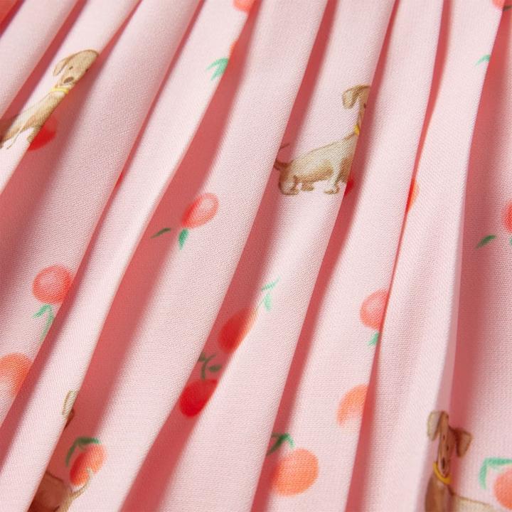 Immagine prodotto vidaXL Gonna a pieghe per bambini arancione chiaro 92,Materiale esterno: 100 (92)