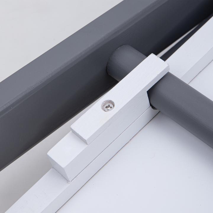 Actual product image Relaxdays bamboo trolley