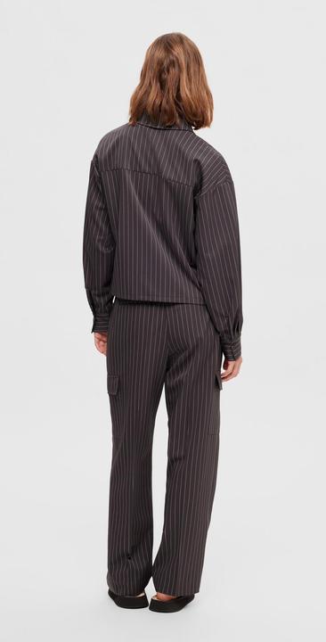 Actual product image Selected Pinstripe Cargo Trousers