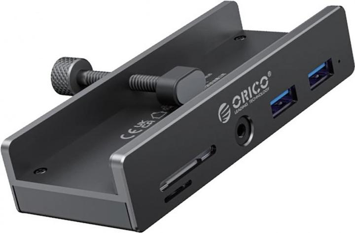 Produktbild Orico MH5PMM Clamp-mounted Hub (USB-C, 3 Ports)