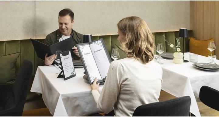 Image du produit Sigel GM100 Getränke-Mappe 1/2 DIN A4 1 St. inkl. 2 Doppel-Transparenthüllen für (1x)