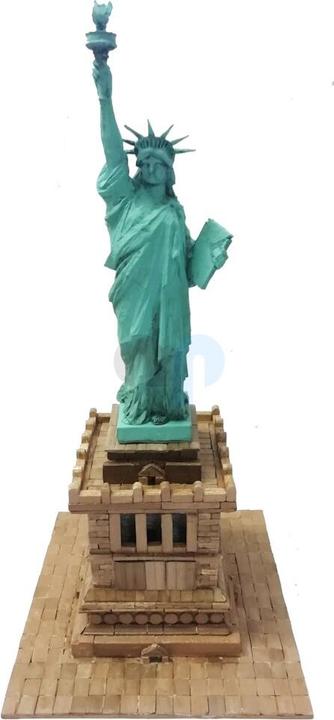 Immagine prodotto Block Cuit. Kit modello 3D in ceramica - Statua della Libertà New York (11,5 x 39 x 11,5 cm)