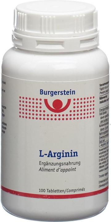 Actual product image Burgerstein L-Arginine (100 Piece, Capsules, 200 g)