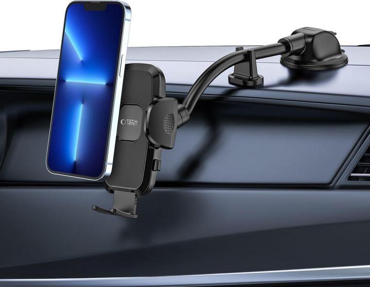 Actual product image Tech Protect Protect PROTECT V3 UNIVERSAL LONG ARM WINDSHIELD and DASHBOARD CAR MOUNT BLAC