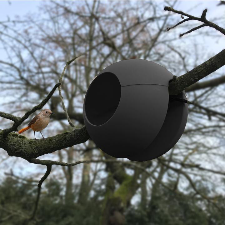 Actual product image Rephorm Bird feeder Birdball Ø 30 cm - Graphite