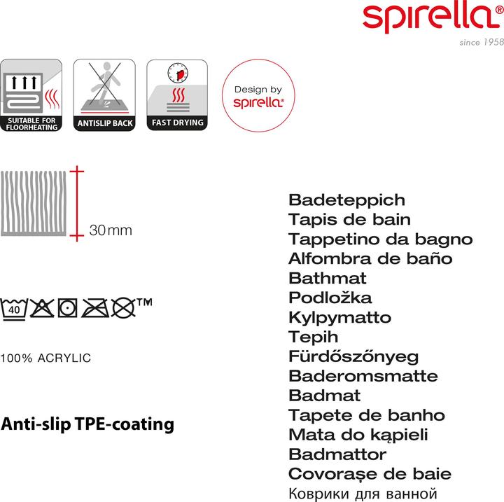 Produktbild spirella Bree (55 x 3 x 55 cm)