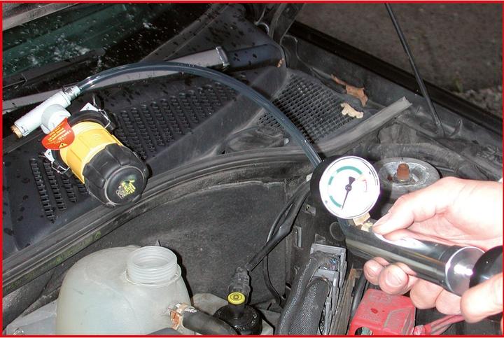 Actual product image KS Tools Universal cooling system diagnostic service set, 12 pcs