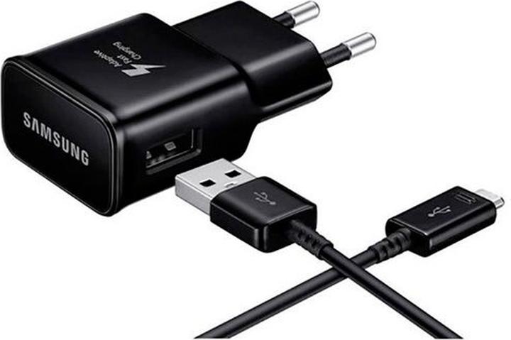 Actual product image Samsung USB Charging Adapter with Quick Charge Function + Micro USB Cable EP-TA20 (15 W, 1 portion)