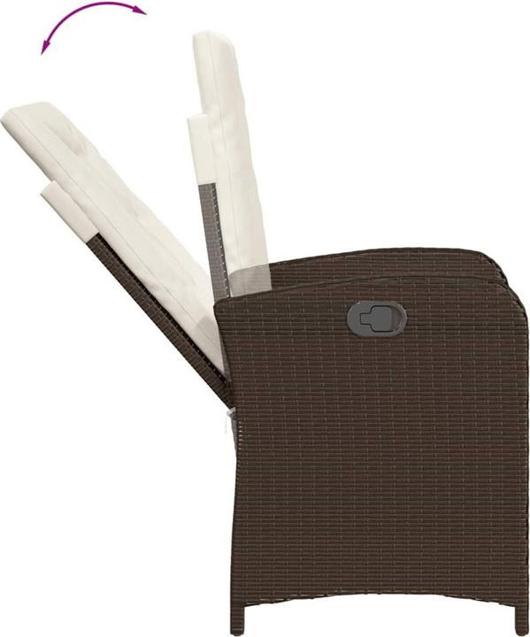 Actual product image vidaXL Garten Essgruppe (160 x 80 x 74 cm)