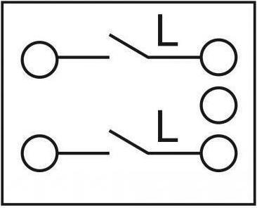 Image du produit Delock Interrupteur à bascule Easy 45 2 pôles 45x45mm blanc