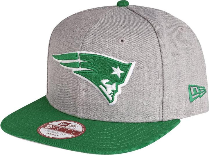 Produktbild New Era Snapback Cap - New England Patriots Grau / Celtic