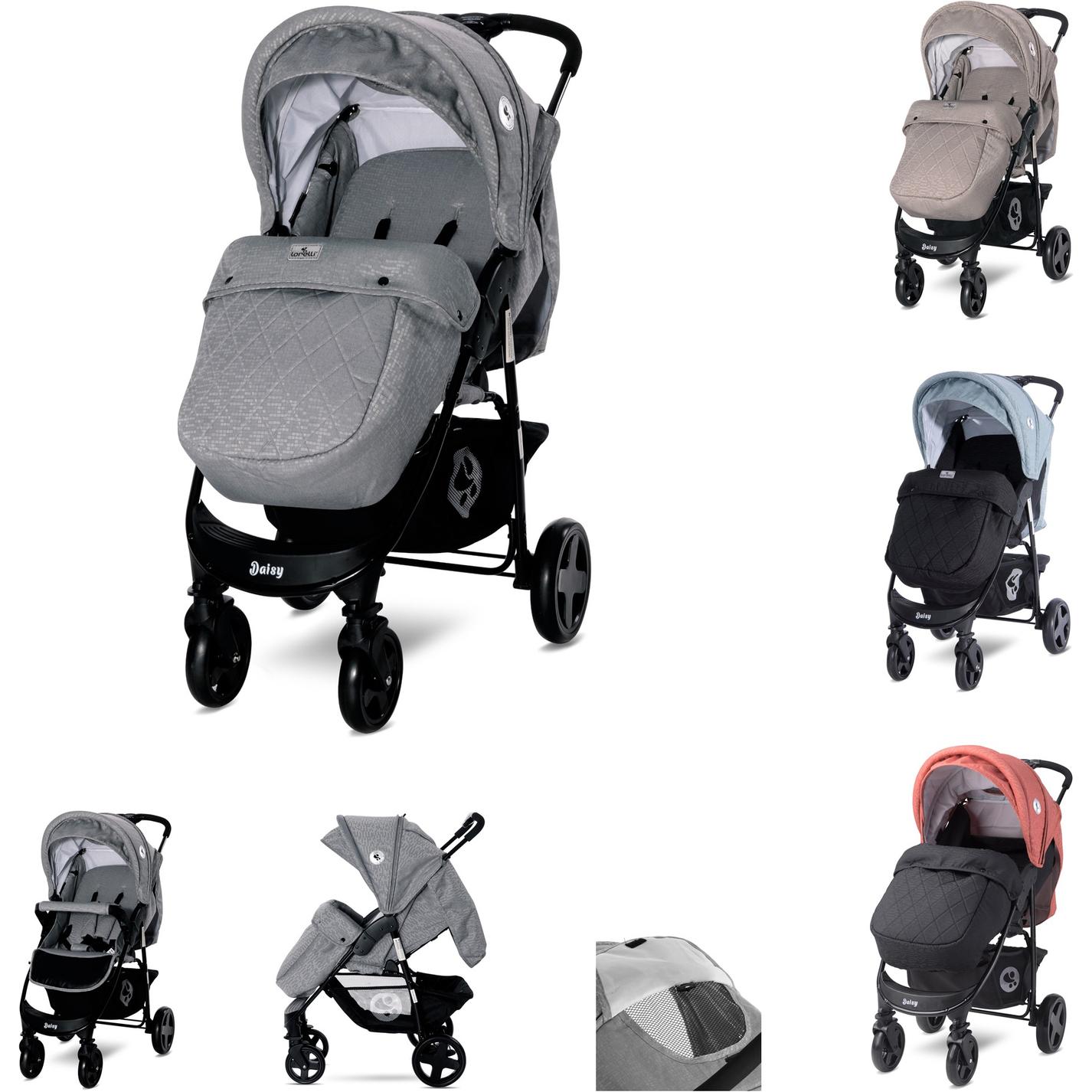 Thumbnail - Lorelli, Kinderwagen, Kinderbuggy Daisy Basic Fusssack