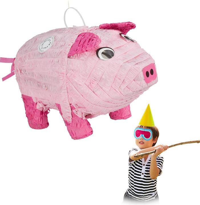 Image du produit Relaxdays Piñata Cochon