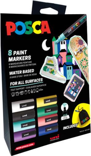 Actual product image Posca Felt-tip pen (8x)
