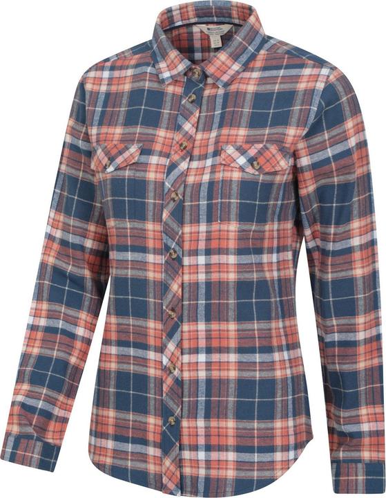 Actual product image Mountain Warehouse Womens/Ladies Willow Flannel Shirt (44)