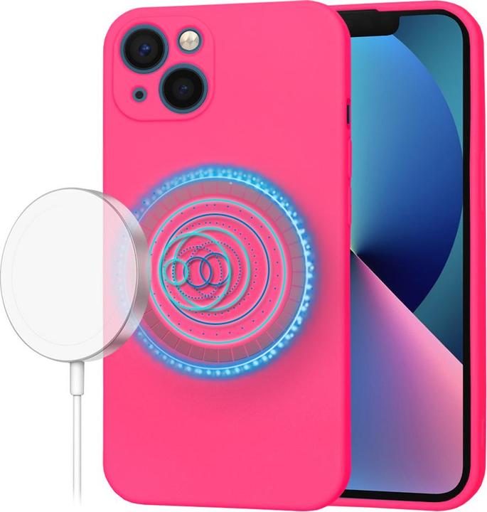 Produktbild Techsuit - SoftFlex MagSafe - iPhone 13 - Hot Pink (Apple iPhone 13)