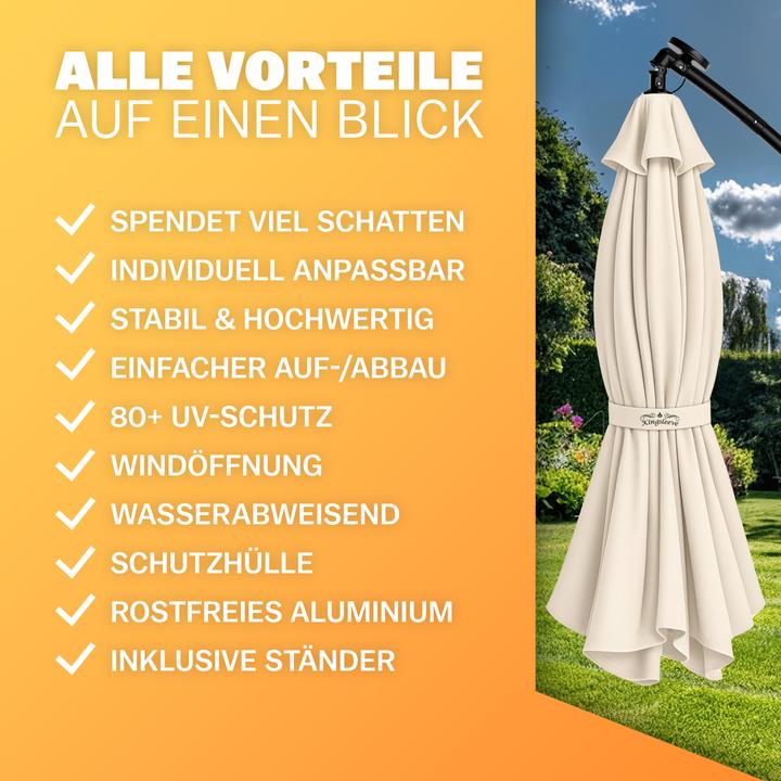 Immagine prodotto Kingsleeve Parasole (3.30 m)