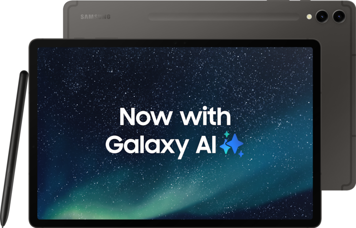 Produktbild Samsung Galaxy Tab S9+ (5G, 12.40", 256 GB, Graphite Grey)