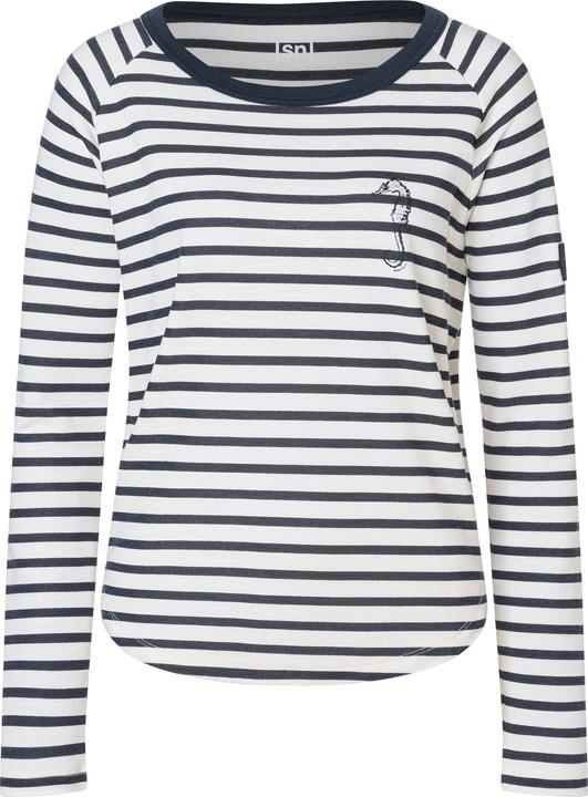 Produktbild Super Natural Women's Sea Horse Stripe Bio Crew (M)