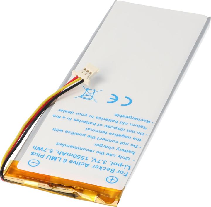 Image du produit Becker Batterie Active 6 LMU Plus 334517373442, SR3840100, 3350000000