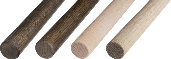 Actual product image OK-Line Handlauf, Buche 42/2450mm schwarz (Wood)