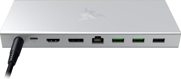 Image du produit Razer NB Acc Dock USB-C 4 Mercury (RC21-02280200-R3EK) (USB-C, 14 ports)
