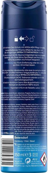 Produktbild NIVEA MEN Fresh Active (Spray, 150 ml)