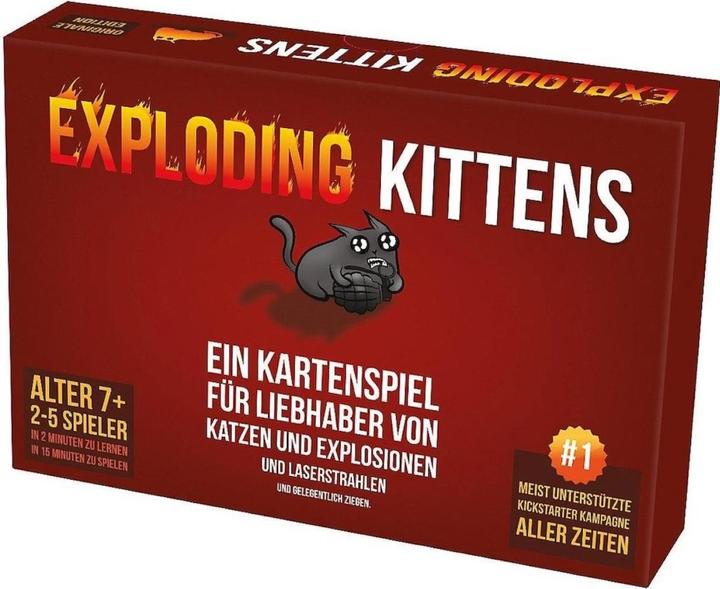 Produktbild Asmodée Exploding Kittens (Deutsch)