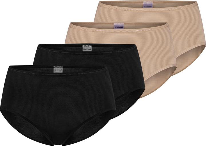 Produktbild Schiesser 4er Pack Modal Essentials Midi Slip (38, M, 4er Pack)