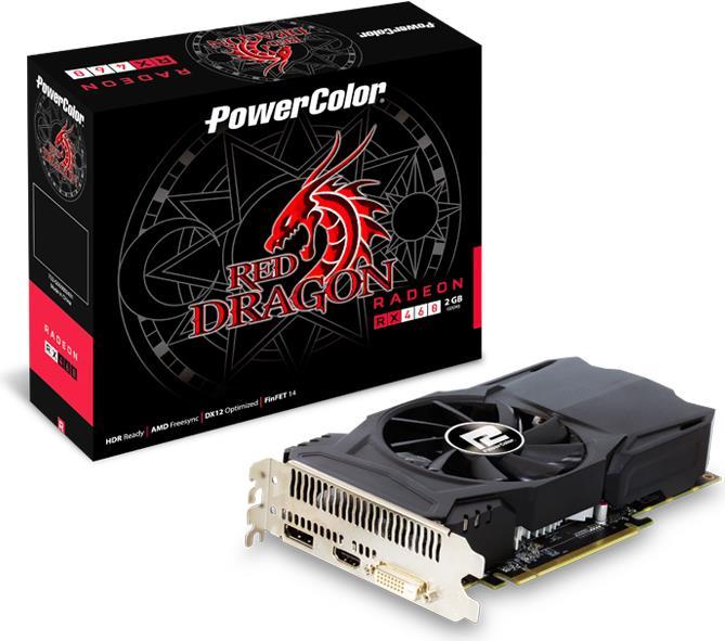 Image du produit Powercolor Dragon rouge Radeon RX460 (2 Go)