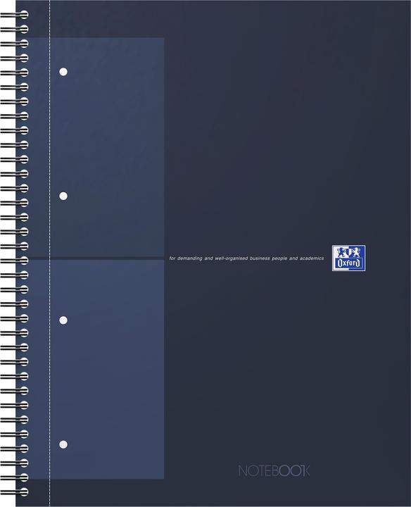 Oxford Notizbuch (A4, Kariert, Harter Einband)