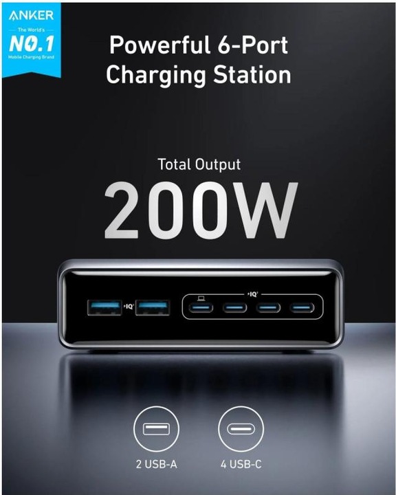 Produktbild Anker Prime GaN Charger (200 W)