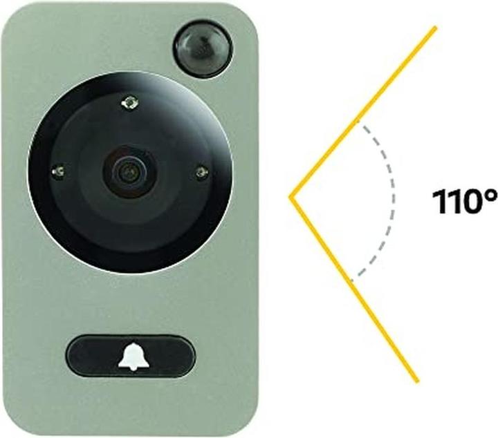 Immagine prodotto Yale deurspion digitale - con opnamefunctie (foto e video) e bewegingssensor - DDV5800 (Digitale)