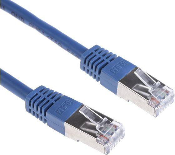 Image du produit RS PRO Câble patch Cat.6 S/FTP bleu 0,5m (S/FTP, CAT6, 0.50 m)