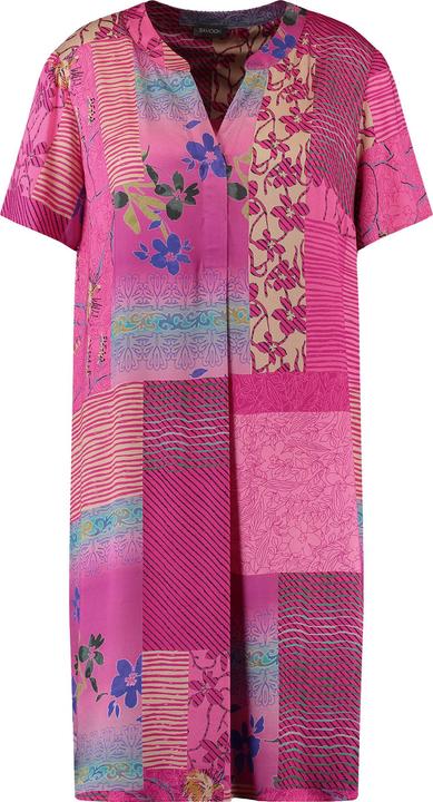 Image du produit Samoon Robe manches longues courte Robe tunique avec imprimé patch (52)