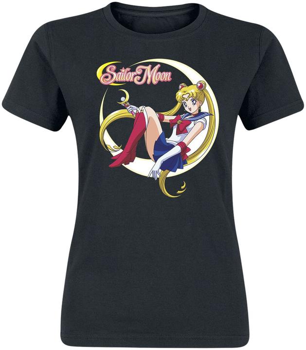 Immagine prodotto ABYstyle SAILOR MOON - Tshirt Sailor Moon donna SS nera - Basic (M)