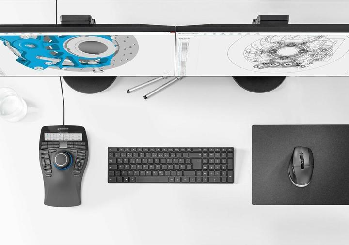 Produktbild 3Dconnexion Spacemouse Enterprise Kit 2 (Kabelgebunden, Kabellos)