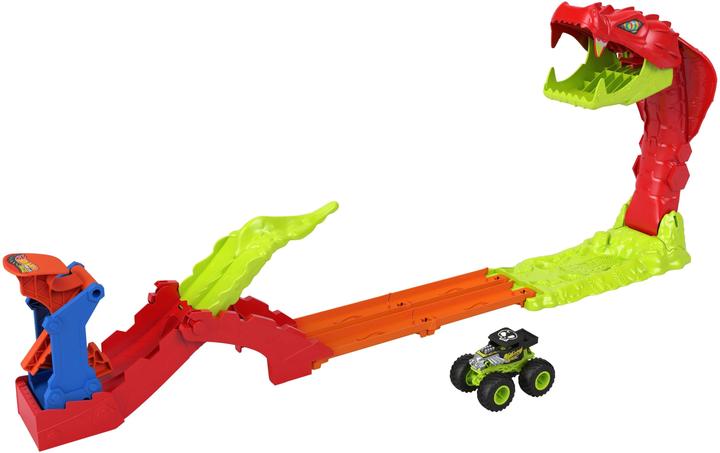 Image du produit Mattel Hot Wheels Monster Trucks Gigantische Schlangenjagd