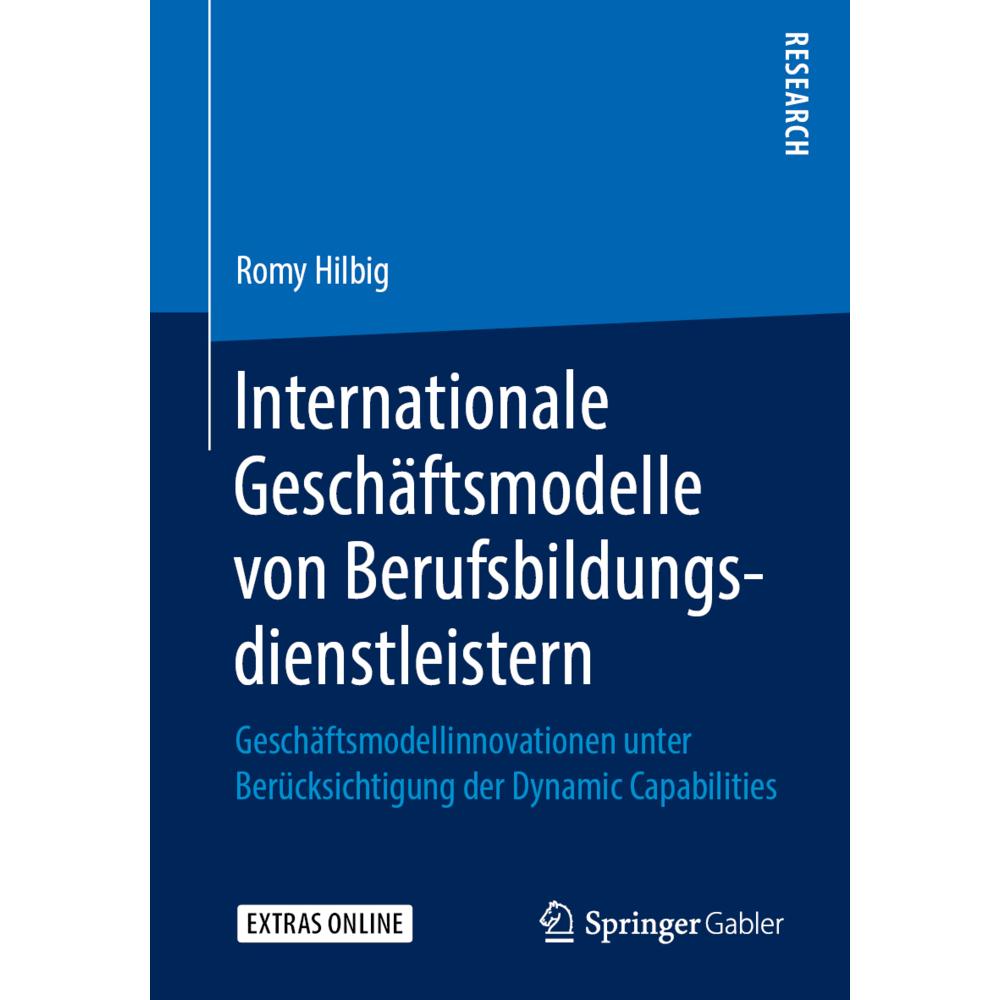 Internationale Geschäftsmodelle von Berufsbildungsdienstleistern, Fachbücher von Romy Hilbig