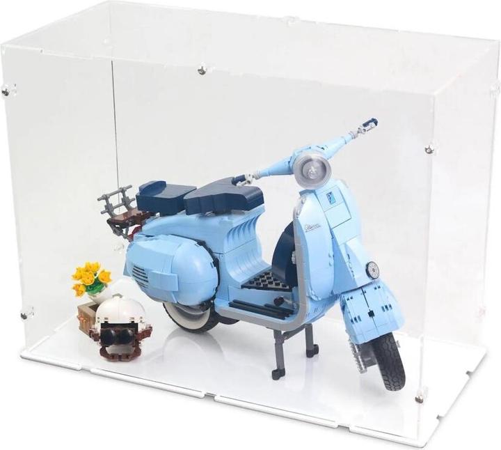 Image du produit iDisplayit Présentoir acrylique pour LEGO® 10298 Vespa 125 (avec fond blanc)