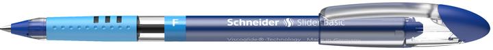 Immagine prodotto Schneider Biros Slider Basic 0,35 mm blu a prova di documento Colore del cilindro: trasparente (Blu, 1 x)