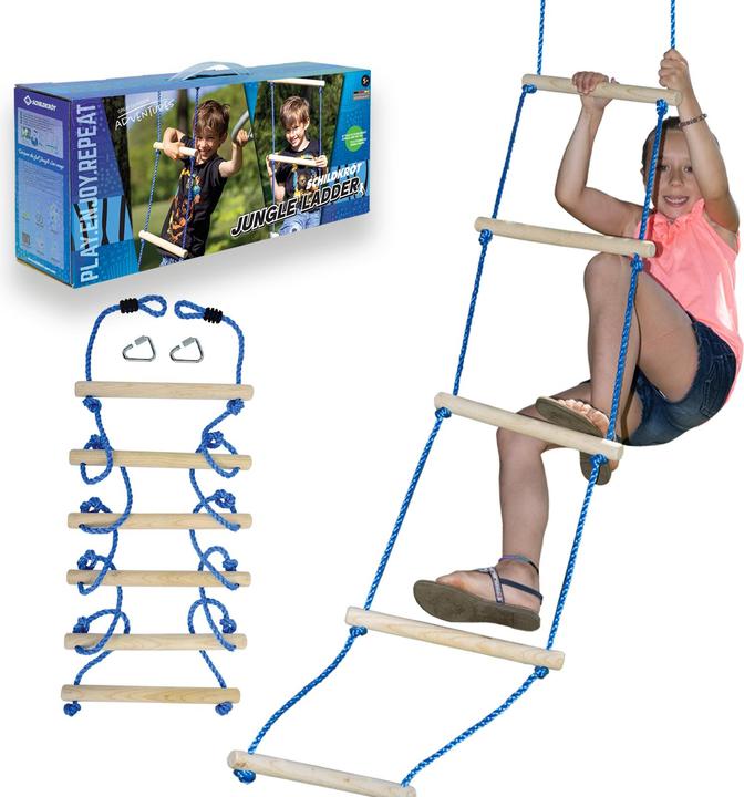 Schildkröt 970713 - Jungle Ladder rope ladder, 250cm, Jungle Line obstacle