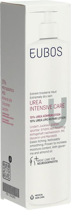 Produktbild Eubos Urea Körperlotion 10 % Flasche 400 ml (Körpermilch, 400 ml)