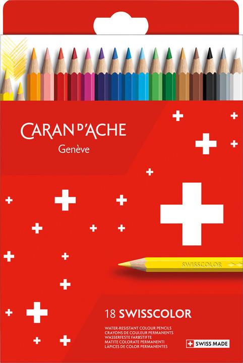 Immagine prodotto Caran d'Ache Swisscolor (Multicolore, 18 x)