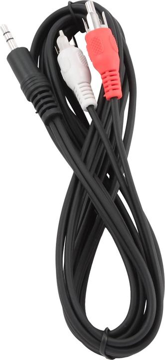 Produktbild Gembird 2xRCA, M/M Audio-Kabel (2.50 m, 3.5mm Klinke (AUX), Cinch)