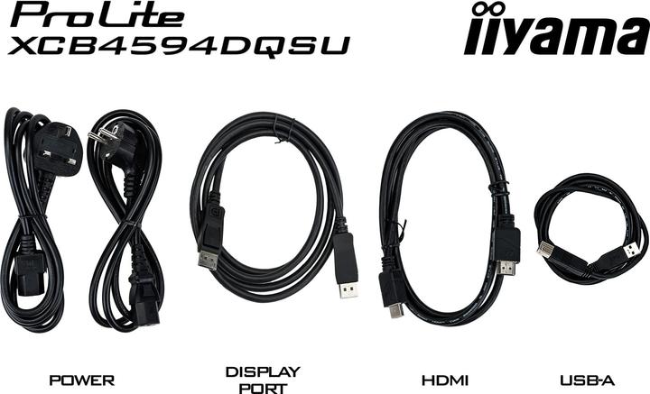 Produktbild iiyama Monitor XCB4594DQSU-B1 (5120 x 1440 Pixel, 44.50")