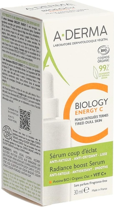 Actual product image A-Derma BIOLOGY Energy C Serum Fl 30 ml (30 ml)