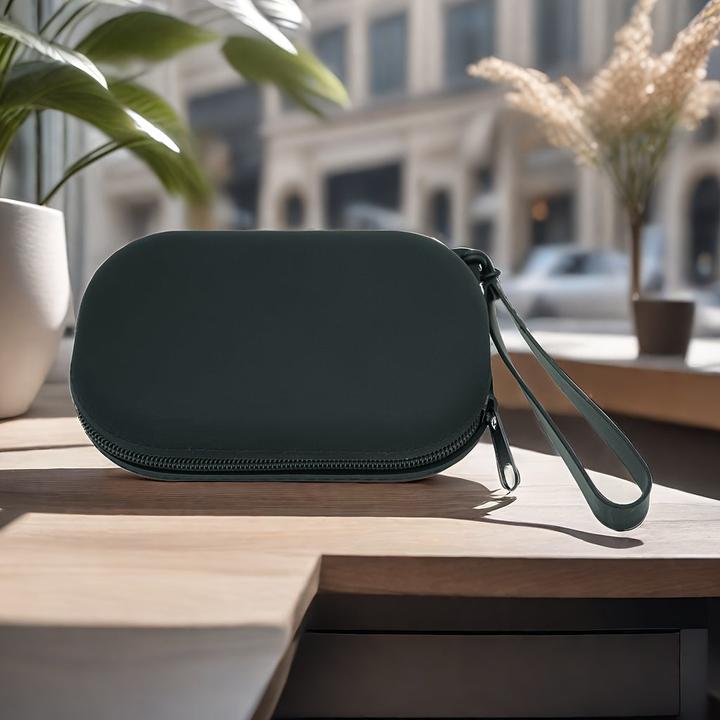 Only-Bags.Store Ovale Silikontasche zur Aufbewahrung von kleinen Gegenständen wie Münzen, Bankkarten, Kopfhörern (1 l)