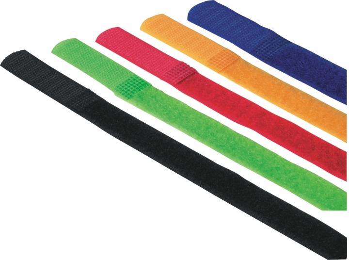 Hama Klettbinder-Streifen, 5 Stück, 21.5cm (Kunststoffkabelbinder, 215 mm, 5 Stk.)